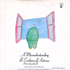 Misunderstanding (Single) (Charisma) cover back